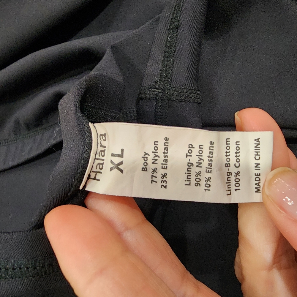 Halara Softlyzero Plush Backless Active Dress Bla… - image 2